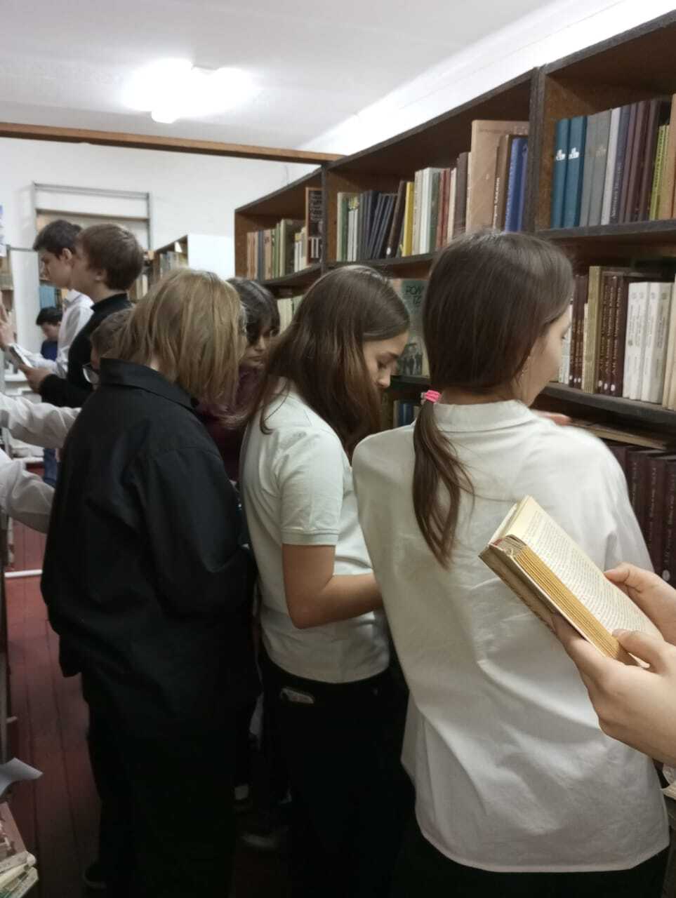 Библионочь прошла в нашей школе.
